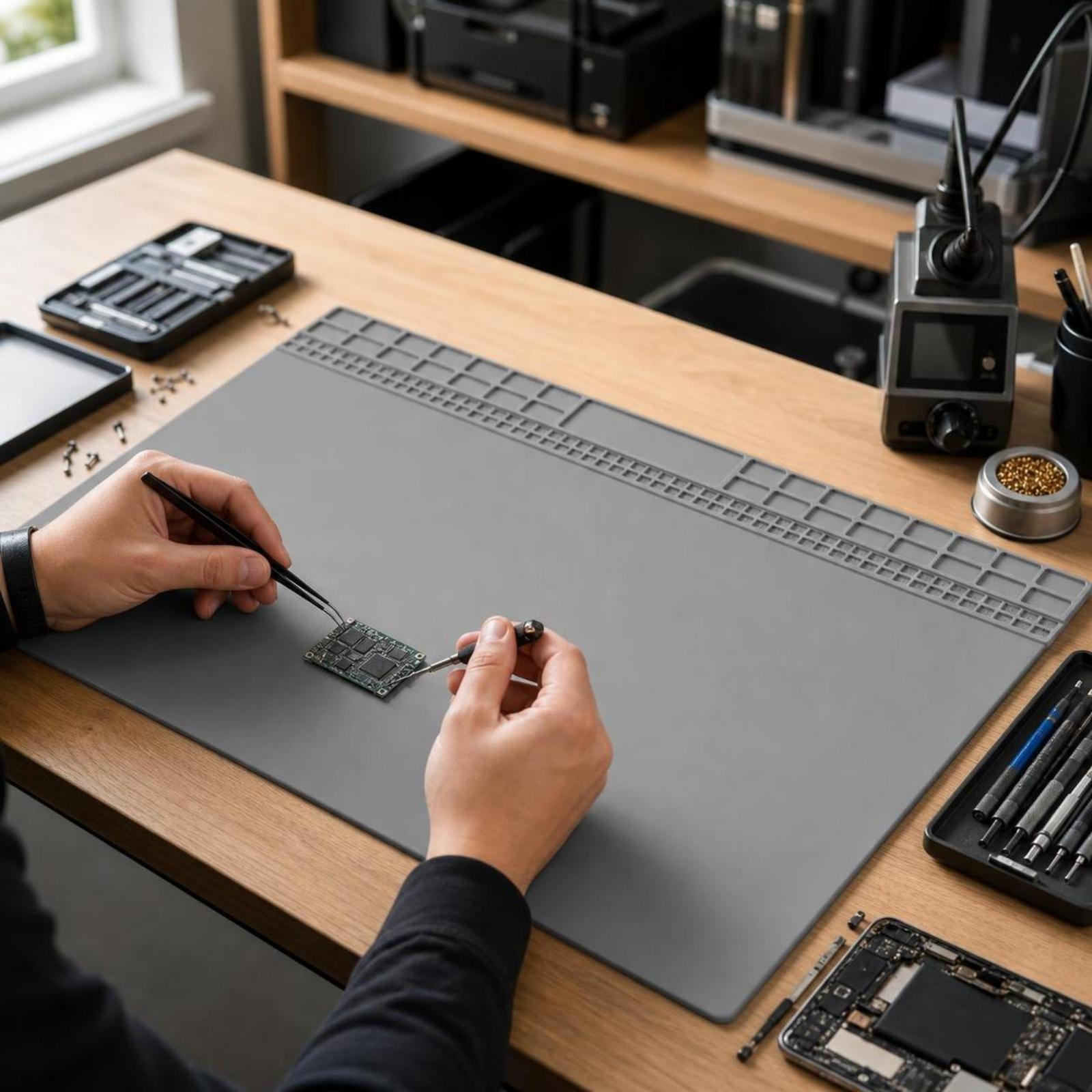 Heat Resistant Pad Silicone So - огляд і ціна Electronic Repair