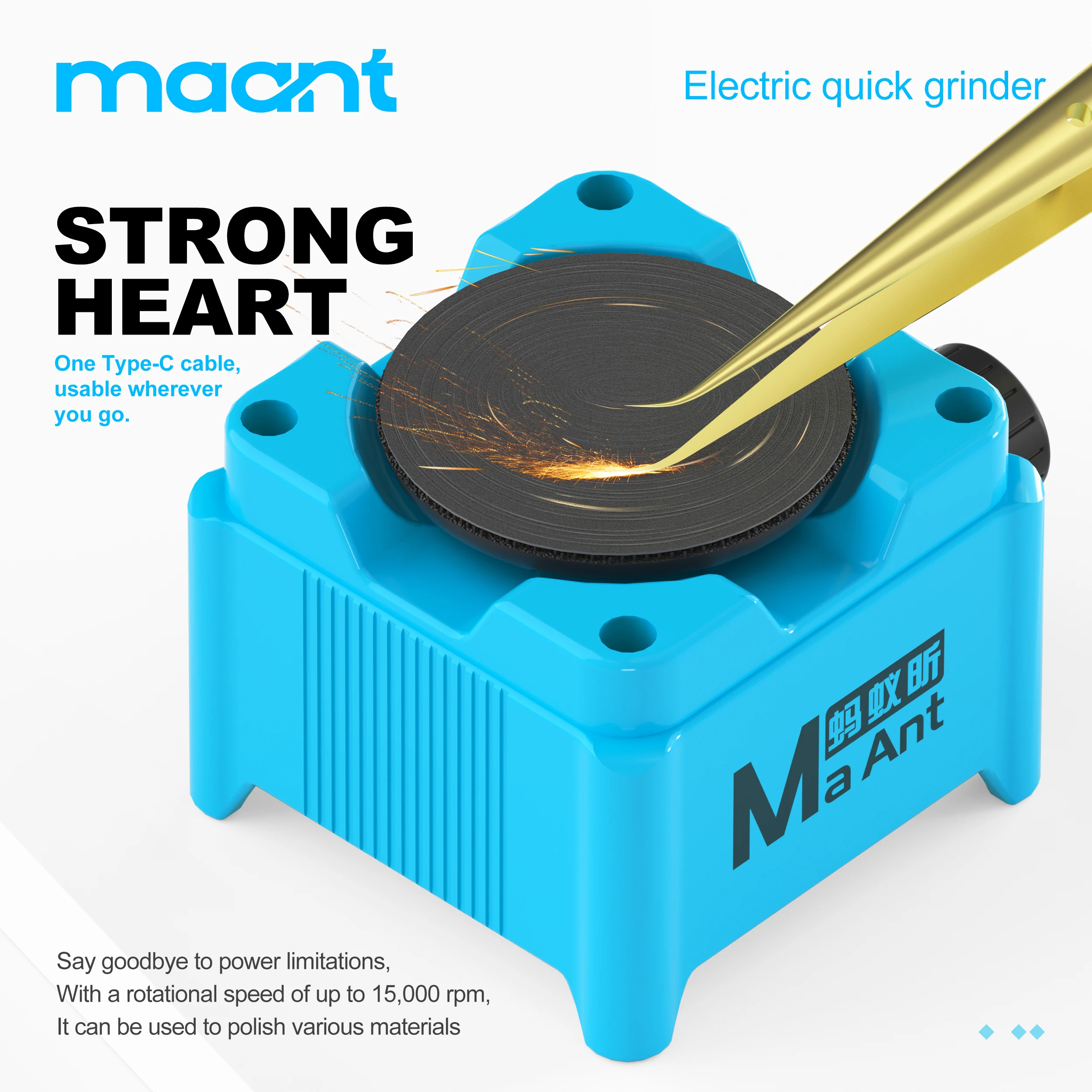 MaAnt KM1 Electric Grinder 700 - огляд і ціна Electronic Repair