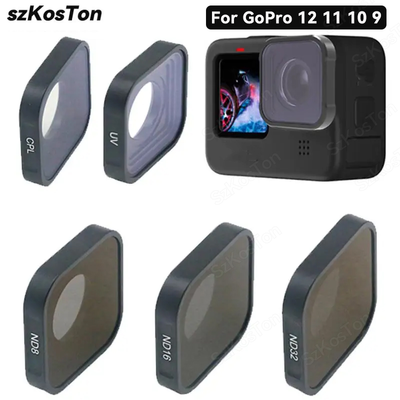 UV CPL ND8 ND16 ND32 Filter fo - огляд і ціна Gopro Action Camera Hero 12 Black