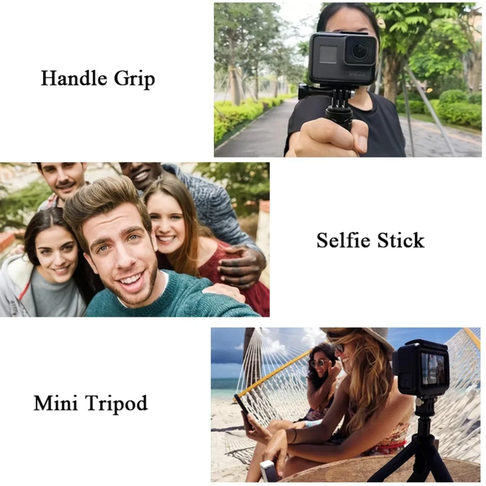 Mini Extendable Tripod Foldabl - огляд і ціна Gopro Action Camera Hero 12 Black