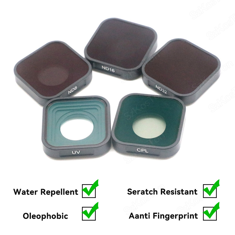 CPL UV ND8 ND16 ND32 ND Filter - огляд і ціна Gopro Action Camera Hero 12 Black