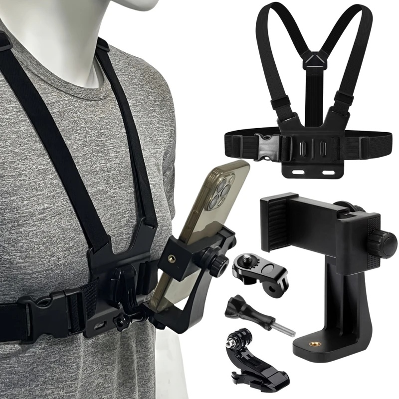 Phone Chest Strap Mount Belt f - огляд і ціна Gopro Action Camera Hero 12 Black